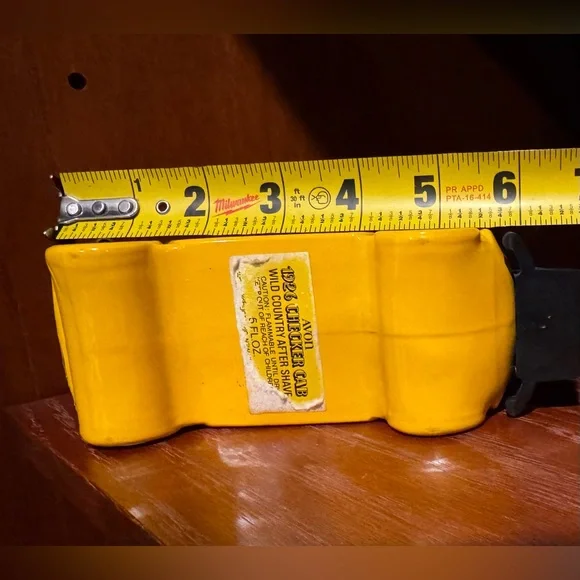 Vintage 1926 Checkered Cab AVON After Shave Bottle - Picture 4 of 6